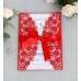 Latest Invitation Card Laser Cut Iridescent Paper White Beautiful Invitation 